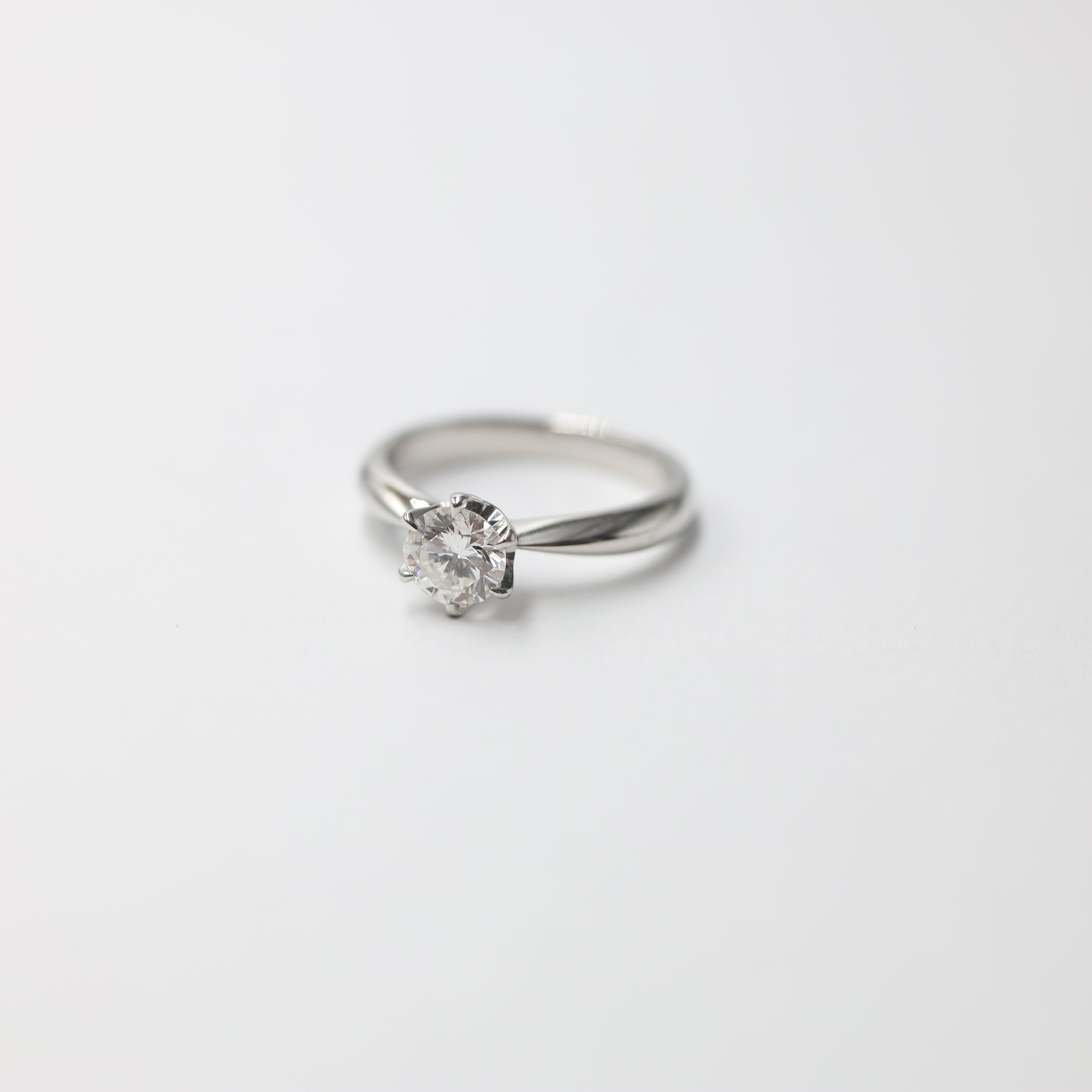 Elegant Solitaire Diamond Engagement Ring