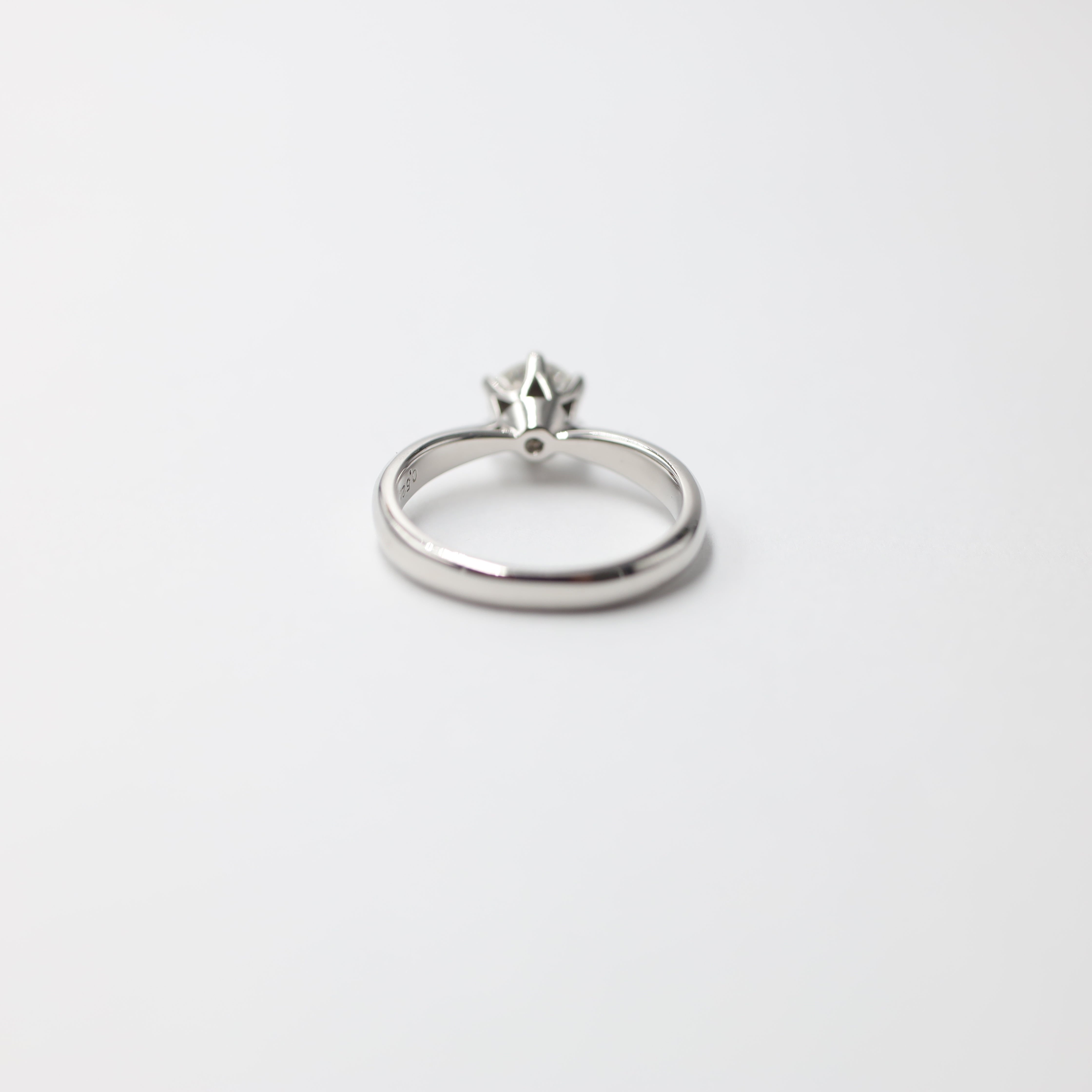 Elegant Solitaire Diamond Engagement Ring